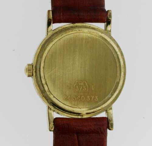 Longines Presence 9kt Gold Men’s Quartz Wristwatch Swiss 1975 - In Original Longines Box