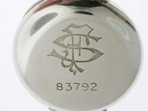 Longines Nickel Italian Railway Open Face Pocket Watch Swiss 1910
