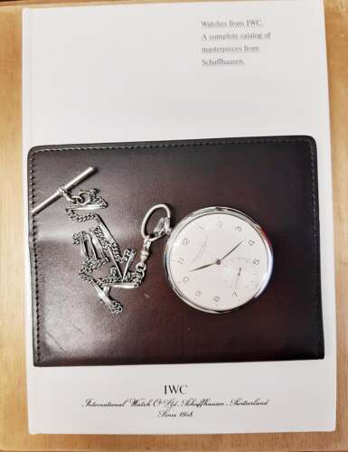 IWC International Watch Company Staybrite Open Face Pocket Watch Swiss 1950