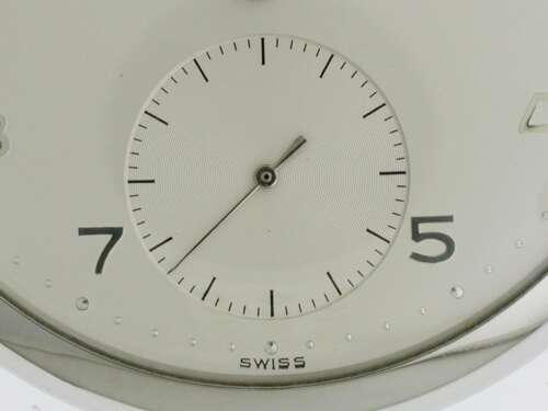 IWC International Watch Company Staybrite Open Face Pocket Watch Swiss 1950