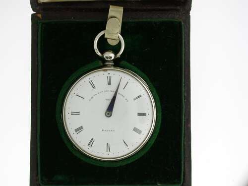 Silver Pedometer Payne New Bond Street Gents London 1849