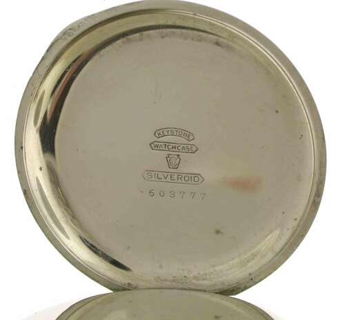 Silver Coin Elgin Full Hunter Pocket Watch Circa 1930