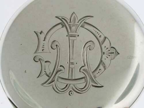 Silver Bennett Gent's Open Face Pocket Watch English London 1891