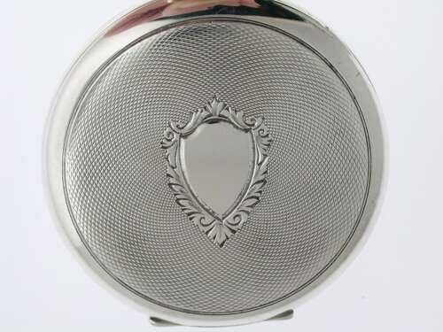 Omega Silver 0.800 Mint Open Face Pocket Watch Swiss 1943
