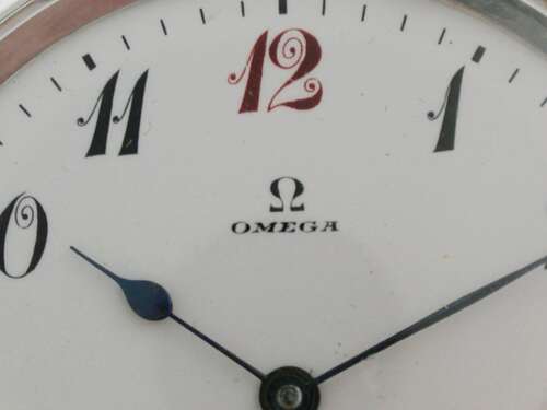 Omega Silver 925 Mint Pocket Watch Swiss 1920