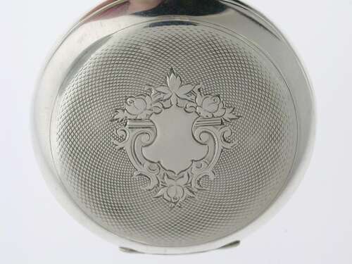 Omega Silver 0.800 Open Face Pocket Watch Swiss 1912