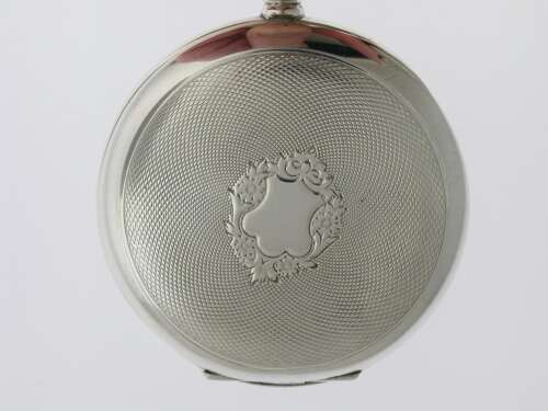 Omega Silver 0.800 Open Face Pocket Watch Swiss 1930