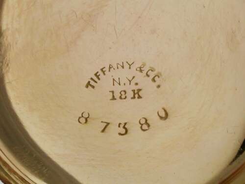 18k Gold Tiffany %26 Co / Patek Philippe Full Hunter Pocket Watch Swiss 1930
