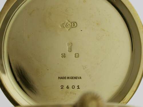 18ct Gold Rolex W%26S London Import 1920 History from Levi Collison