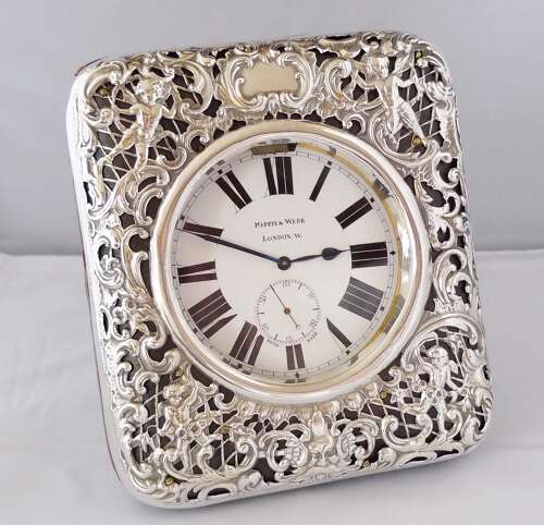 Mappin %26 Webb Large Goliath Pocket Watch  in Silver Case – Hallmarked London 1903