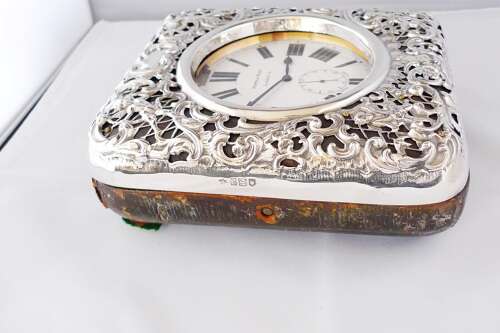Mappin %26 Webb Large Goliath Pocket Watch in Silver Case – Hallmarked London 1903