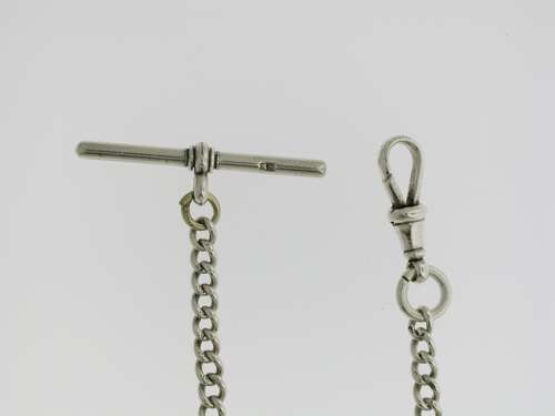 Silver Pocket Watch Chain