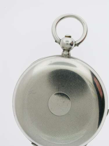 Silver J.W. Benson London – Birmingham 1935 Half Hunter Pocket Watch