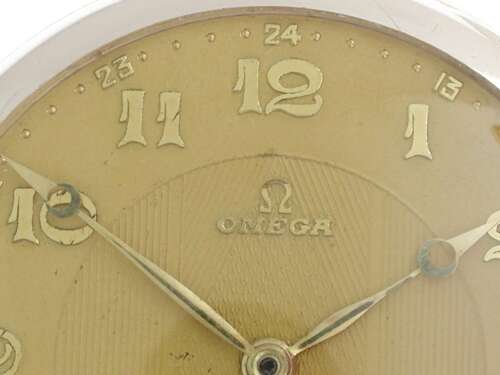 Omega Silver 0.800 Open Face Gent’s Pocket Watch Swiss 1930