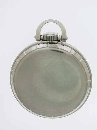 Hamilton Art Deco Steel Railway Pocket Watch USA 1943
