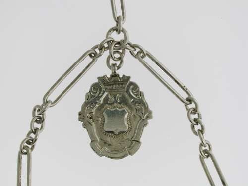 Churchill Parcel – Silver Frame, Silver Chain, Silver Coin
