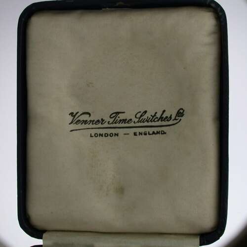 Antique Venner Time Switches Ltd Split Second Stop Watch Steel Pocket Watch Swiss 1930
