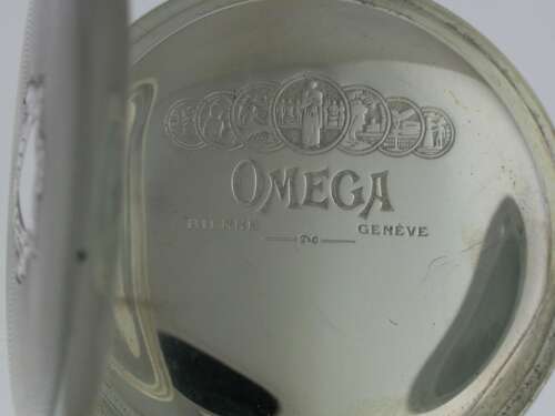 Omega Silver 0.800 Pocket Watch Swiss 1926