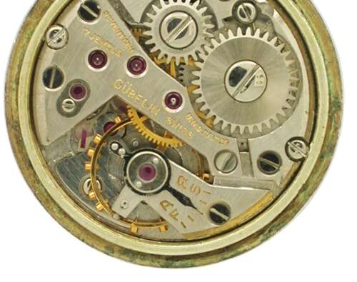 Gubelin Silver 0.925 Guilloche Enamel Pendant Ball Watch in Original Gubelin Box Chain – S