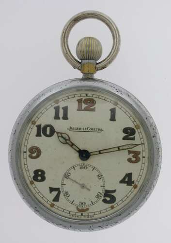 Jaeger Lecoultre For British Military Pocket Watch - Swiss 1942