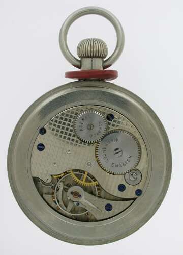 Antique H. Williamson Military / Airforce WWI Pocket Watch - Made in England 1914