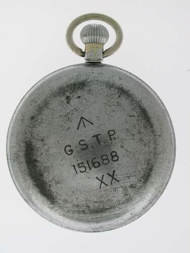 Antique Orator Watch Co Precision WWII British Military Pocket Watch Swiss 1942