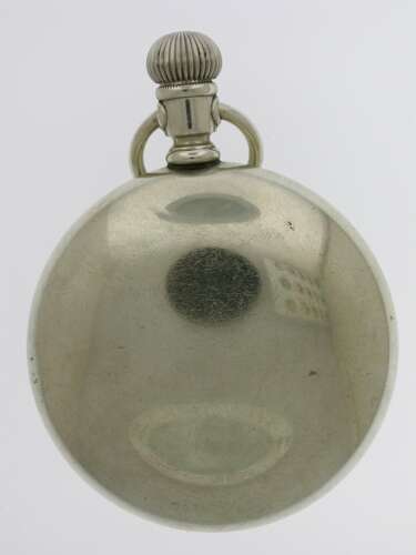 American Waltham Steel Open Face Pocket Watch 1930