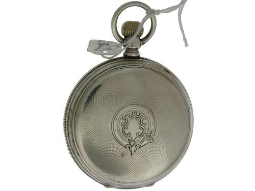 Elgin Silver Open Face Pocket Watch - USA 1920