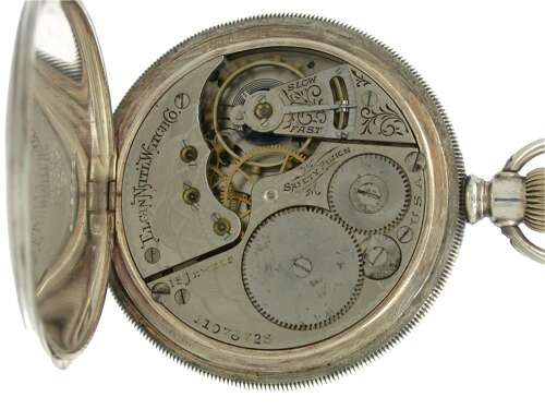 Elgin Silver Open Face Pocket Watch - USA 1920