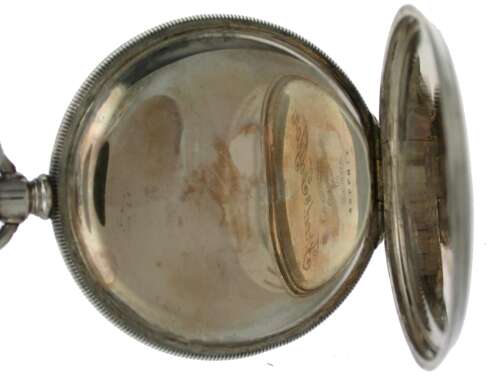 Elgin Silver Open Face Pocket Watch - USA 1920