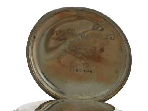 Elgin Silver Open Face Pocket Watch - USA 1920