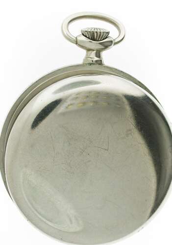 Omega Open Face Steel Pocket Watch - Swiss 1961
