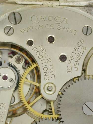 Omega Silver 0.800 Open Face Pocket Watch Swiss 1920