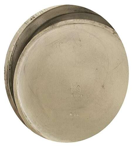 Doxa Goliath Embossed Steel Open Face Pocket Watch with Scene of Fishing / Hunting - Swiss