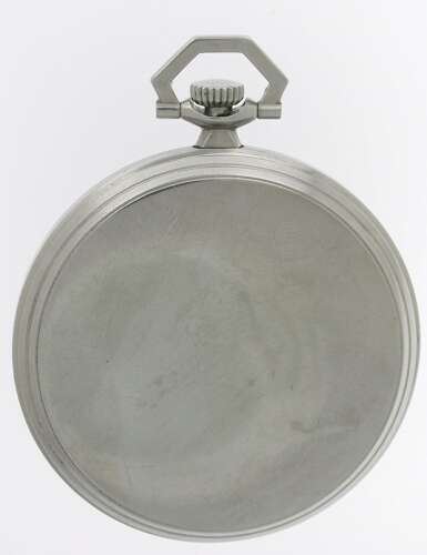Tissot Art Deco Open Face Pocket Watch Swiss 1943