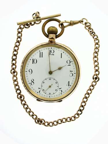 Omega Gold Filled Pocket Watch Swiss 1925