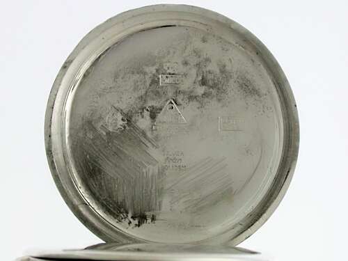 Omega Silver 0.800 Open Face Pocket Watch - Swiss 1942