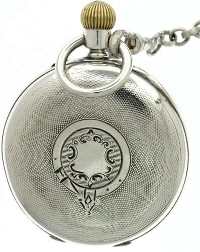Silver Open Face Pocket Watch Chester 1896 Very High Quality English Watch