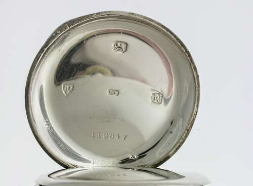 Silver Open Face Pocket Watch Chester 1896 Very High Quality English Watch