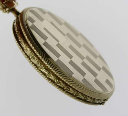 14kt Yellow Gold I.W.C. Schaffhausen  Art Deco Pocket Watch Swiss 1921