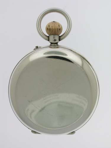 Silver J.W. Benson Pocket Watch - Hallmarked London 1937