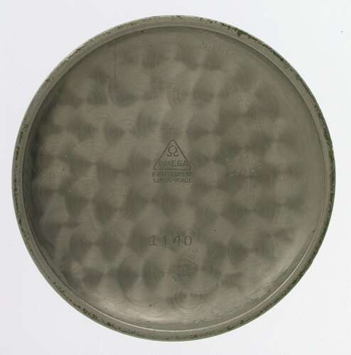 Omega Military Steel Airforce Pocket Watch Swiss 1945