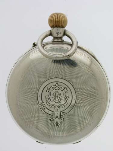 Silver J.W Benson Pocket Watch London 1897