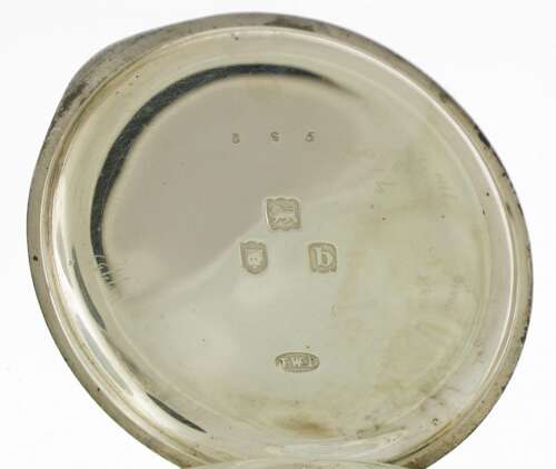 Silver J.W Benson Pocket Watch London 1897