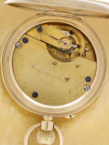 9ct Yellow Gold J.W. Benson Full Hunter Pocket Watch