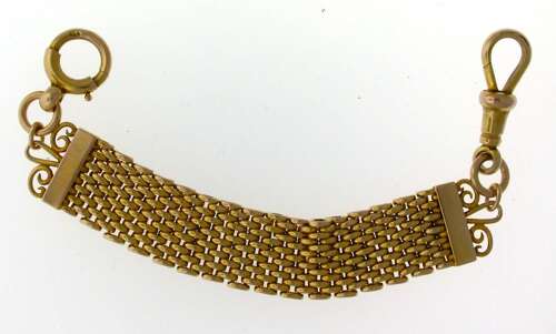 9kt Yellow Gold Watch Chain