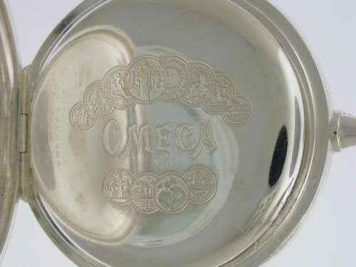 Omega Silver Pocket Watch Made in Switzerland in 1918