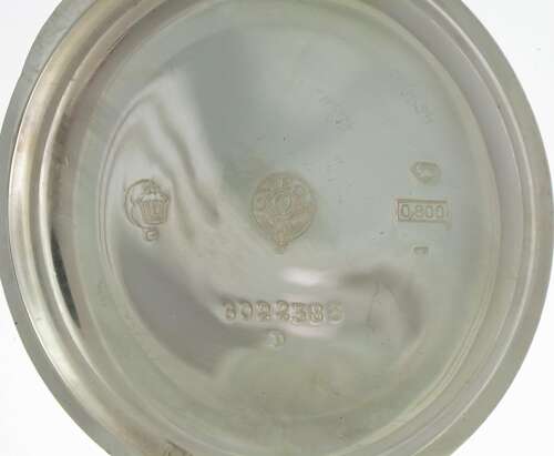 Omega Silver Pocket Watch Made in Switzerland in 1918