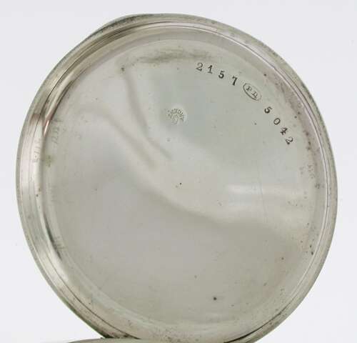 Silver Lagiér Genéve Pocket Watch - Made in Switzerland c.1880