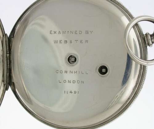 Silver Lagiér Genéve Pocket Watch - Made in Switzerland c.1880